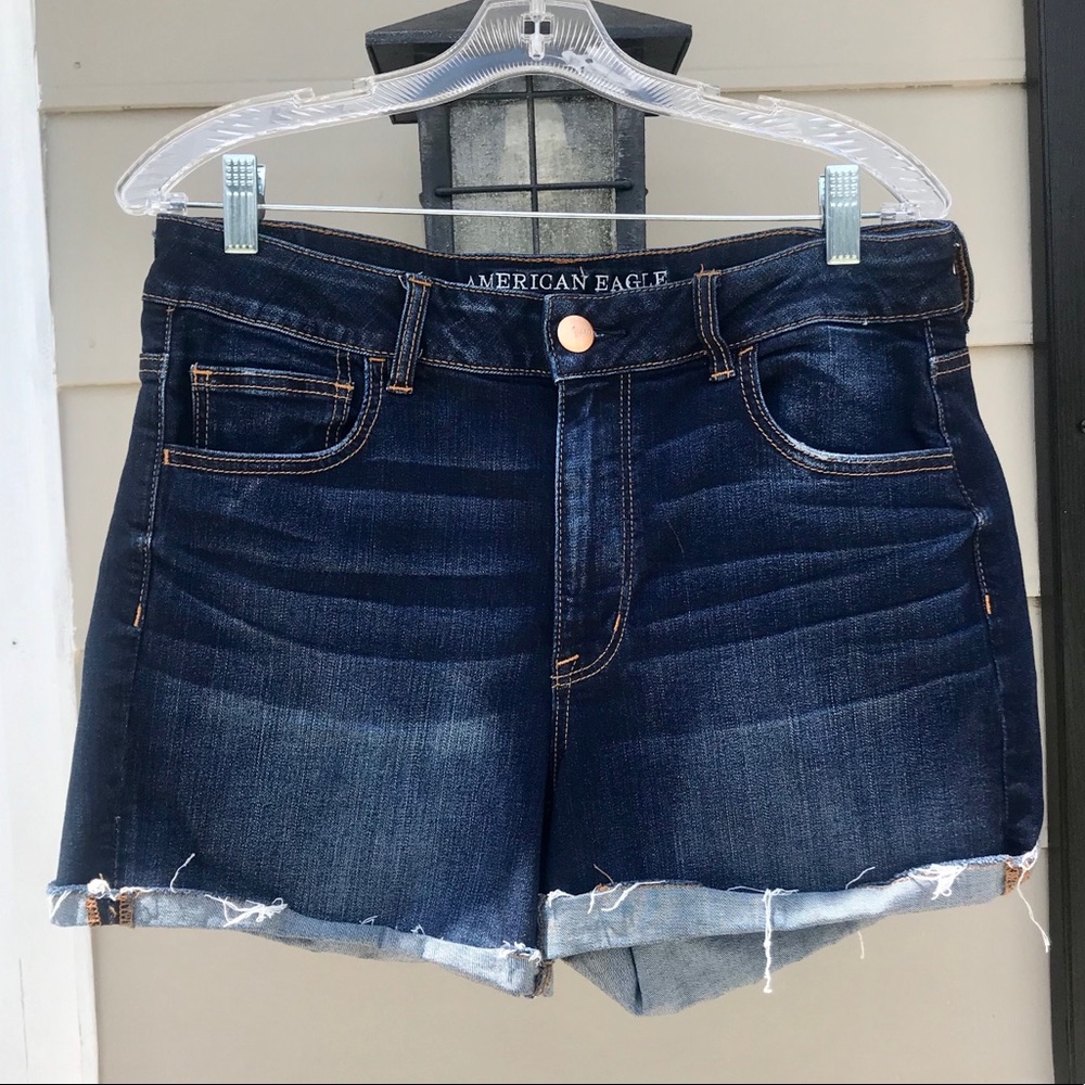 AEO shortee denim shorts